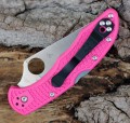 Spyderco Delica 4 FRN Pink
