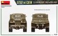 MiniArt G7107 w/Crew 1.5t 4x4 Cargo Truck w/Metal Body (1:35