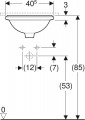 Geberit VariForm 40 500.747.01.2