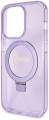 GUESS Ring Stand Script Glitter MagSafe for iPhone 14 Pro