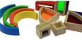 Goki Rainbow Building Bricks with Windows 58620