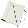Moleskine Squared Notebook Large Soft Sapphire