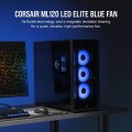 Corsair ML120 LED ELITE Black/Blue