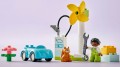 Lego Wind Turbine and Electric Car 10985