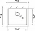 Pyramis Siros 57x51.5 1B 070085001
