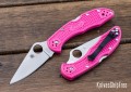 Spyderco Delica 4 FRN Pink