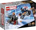 Lego Black Widow and Captain America Motorbikes 76260