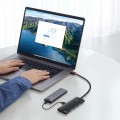 BASEUS Lite Series 5-in-1 USB to 4xUSB-A/USB-C 0.25m