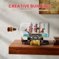 Mould King Small Drift Bottle Mini Queen Revenger Ship 10085
