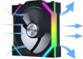 Lian Li Uni Fan SL120 Wireless Black
