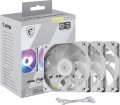 MSI MAG F120 ARGB White 3-Fan Pack