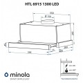 Minola HTL 6915 BL 1300 LED