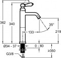 Jacob Delafon Louise E24361-CP