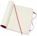 Moleskine Squared Notebook A4 Soft Red