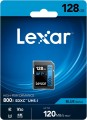 Lexar High-Performance 800x SDXC UHS-I Card BLUE Series 128G