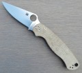 Spyderco Para-Military 2 CruWear Micarta