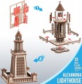 Mr. PlayWood Lighthouse of Alexandria 10409