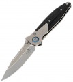 Microtech Socom Bravo Mini Drop Point Bead Blast Titanium CF