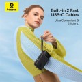 BASEUS QPow2 2xType C Cable 30W 20000