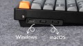 Keychron K2 Max RGB Backlit Aluminium Frame (HS) Super Red S