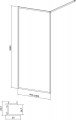 Cersanit Walk-in Larga 100x200 S932-136