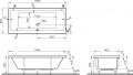 Чертеж с размерами 180x80