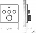 Grohe Grohtherm SmartControl 29157