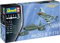 Revell Me262 and P-51B (1:72)