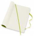 Moleskine Plain Notebook Large Soft Lime