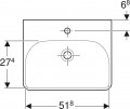 Geberit Smyle Square 55 500259011