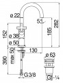 Nobili Rubinetterie Lira LR116218-2CR