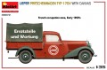 MiniArt Liefer Pritschenwagen Typ 170V with Canvas (1:35)