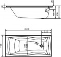 Cersanit Profea 150x70 S301-277