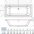 Koller Pool Kvadro Double 170x80