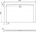 Excellent Forma X 120x90 BREX.1403.120.090.WHN