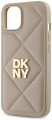 DKNY Quilted Stack Logo for iPhone 15 Plus