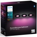 Philips Hue Three-pack Xamento recessed spotlight