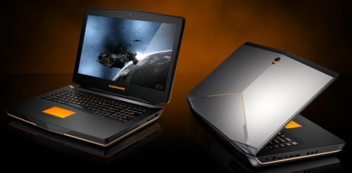 вид слева Dell Alienware 18