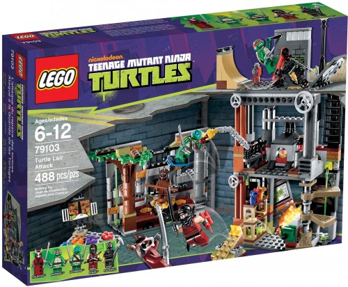 Lego Turtle Lair Attack 79103