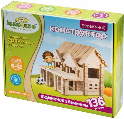 Конструктор Igroteco House with Balcony