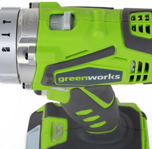 Дрель/шуруповерт Greenworks G24CDK2