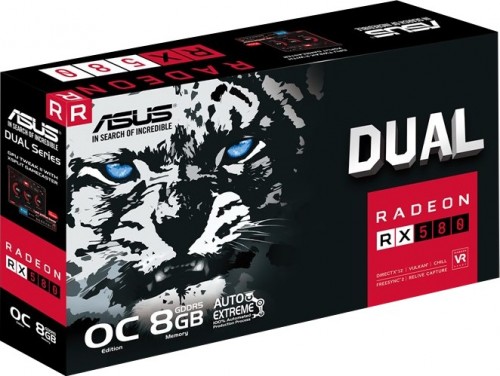 Asus Radeon RX 580 DUAL-RX580-O8G