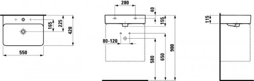 Laufen Val 810282