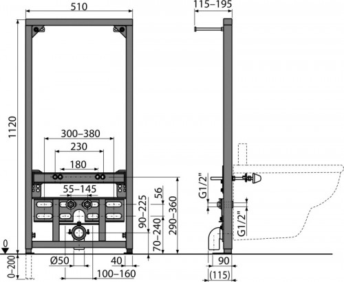 Alca Plast A105/1120