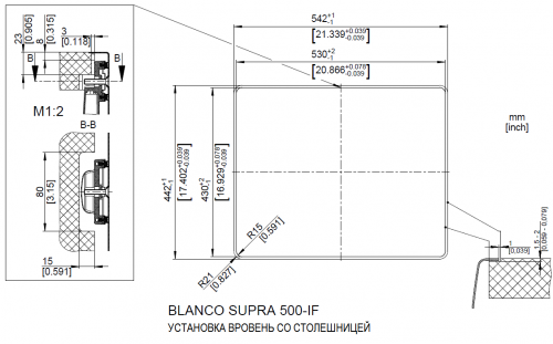 Blanco Supra 500-IF