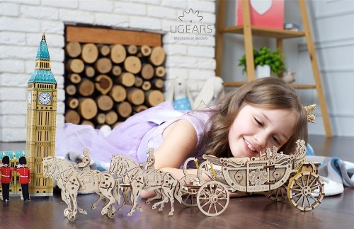 UGears Royal Carriage