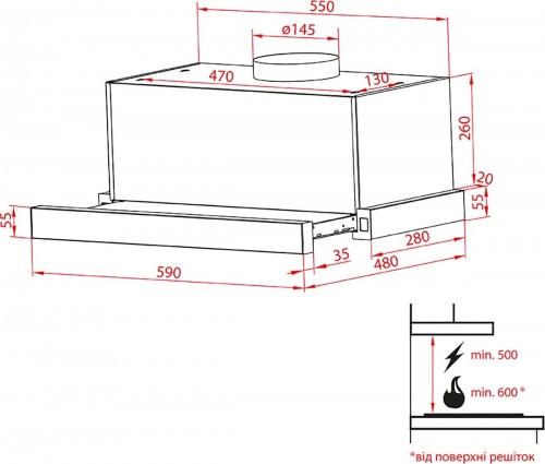 Weilor WTS 6230 BL 1000 LED