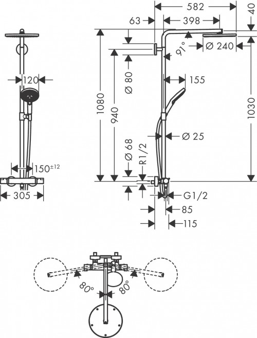 Hansgrohe Raindance Select S 27633