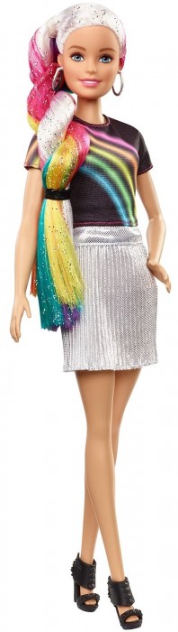 Barbie Rainbow Sparkle Hair FXN96