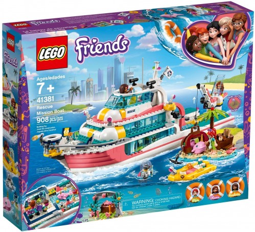 Lego Rescue Mission Boat 41381